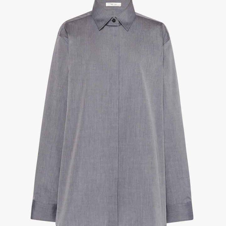 Blouse à manches longues pour femmes avec coupe moderne et texture fine Chic & Stil