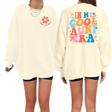 Sweatshirt pour femmes avec imprimé floral moderne et coupe décontractée Chic & Stil