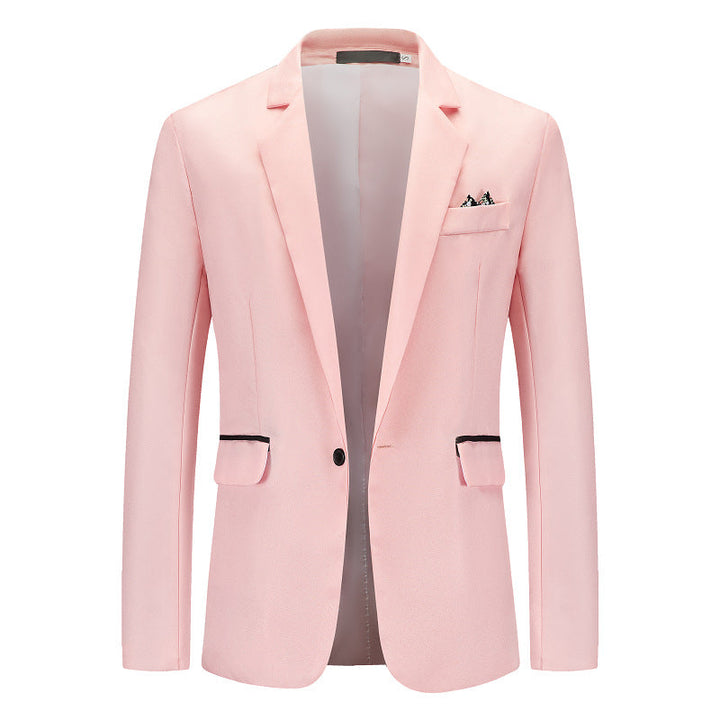 Men's Elegant Suit Blazer with Fine Texture and Modern Cut Lune London