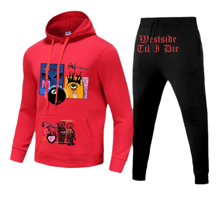 Hooded sweatshirt and jogging set for women with unique graphic inspiration Lune London