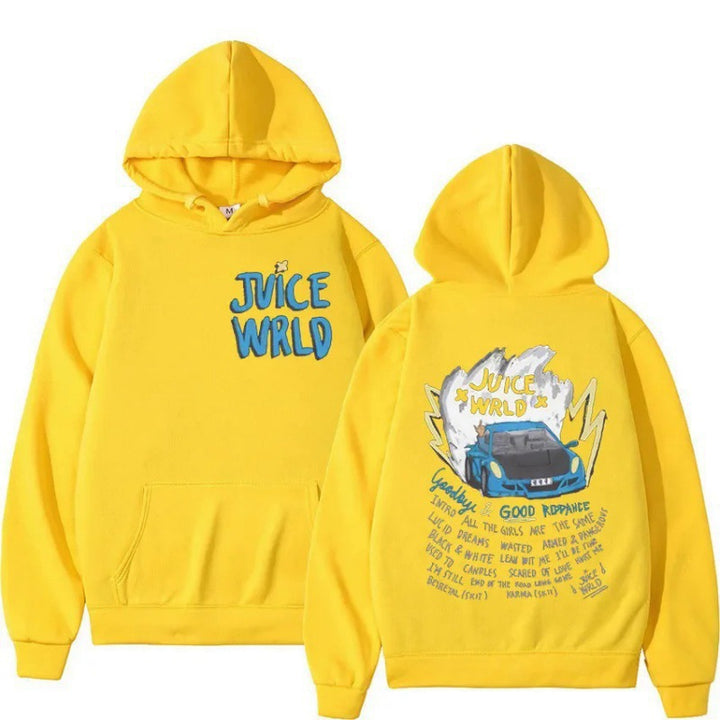 Hoodie femme avec design graphique créatif et lettrage inspirant Chic & Stil