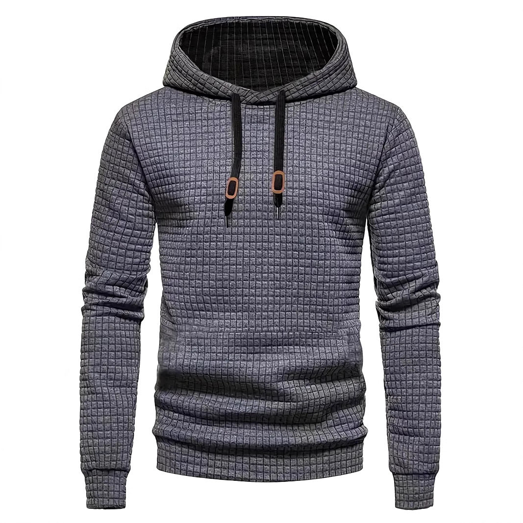 Men's stylish hoodie with textured design Lune London