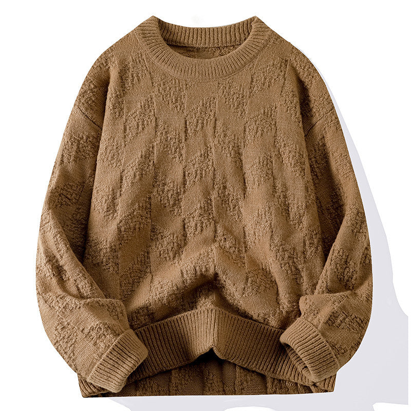 Knitted sweater for women with structured design Lune London