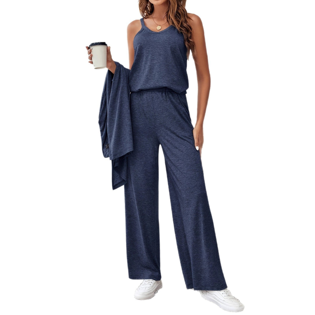 Leisure set for women with soft long sleeve kimono and comfortable pants Lune London