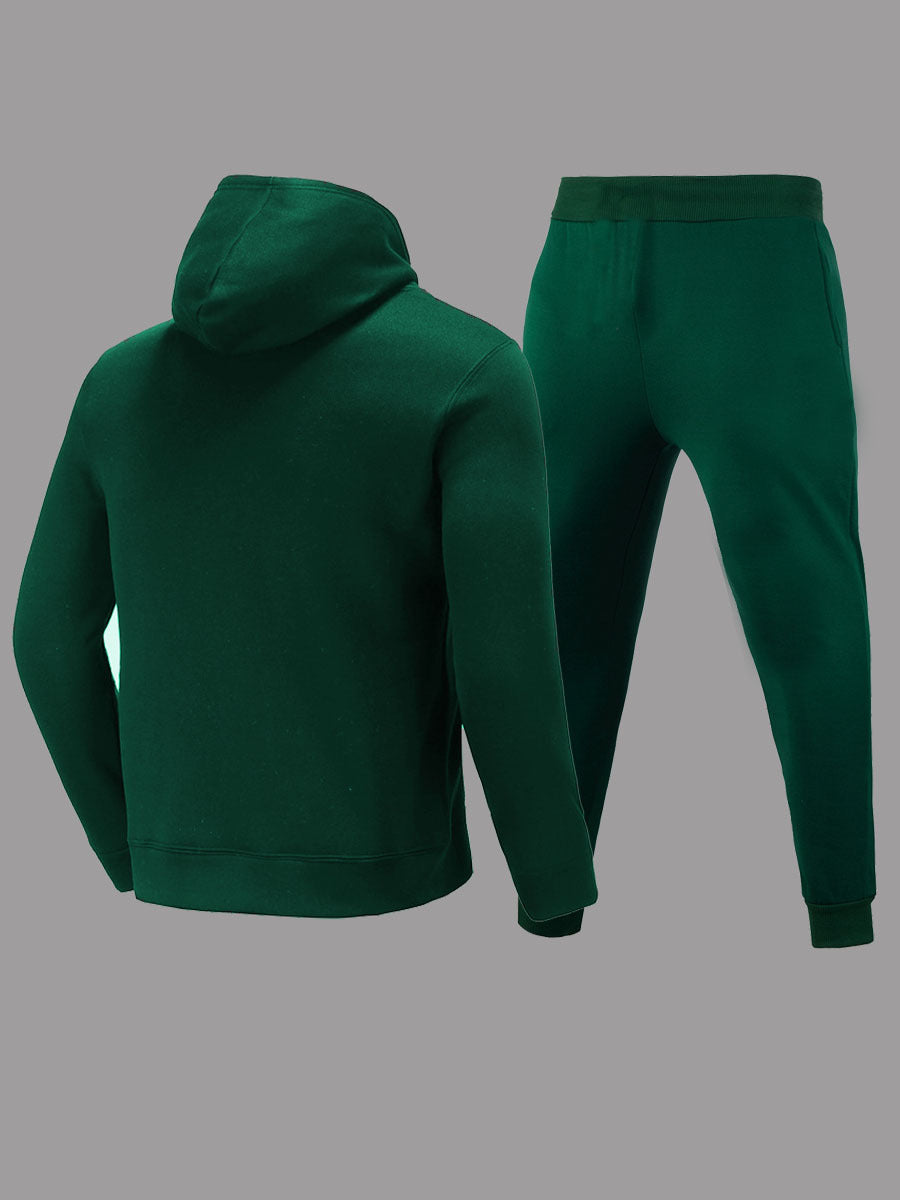 Women's hoodie and jogger pants set with creative print Lune London