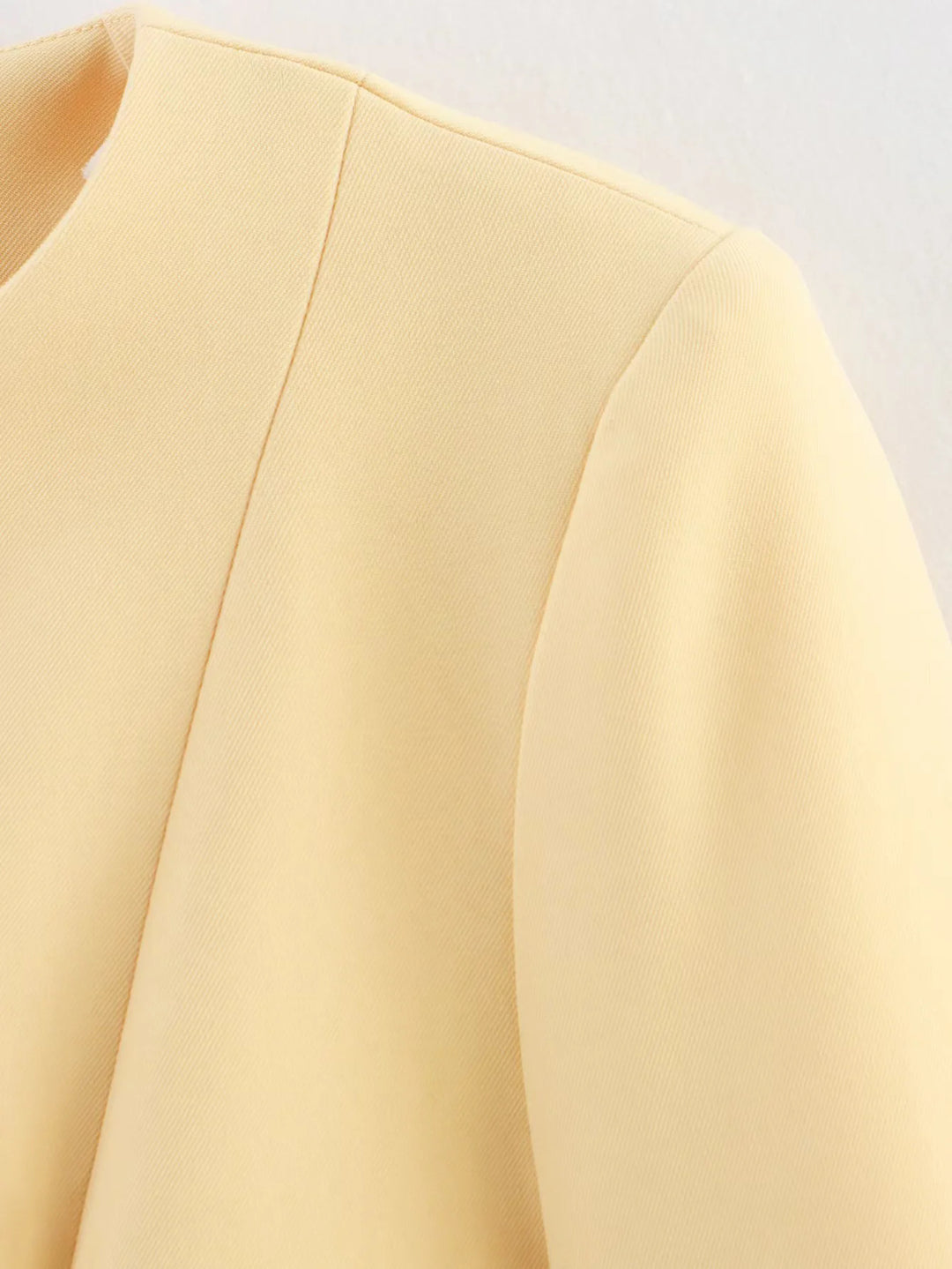 Ladies Elegant Blazer Jacket with Fine Button Details and Practical Pockets Lune London