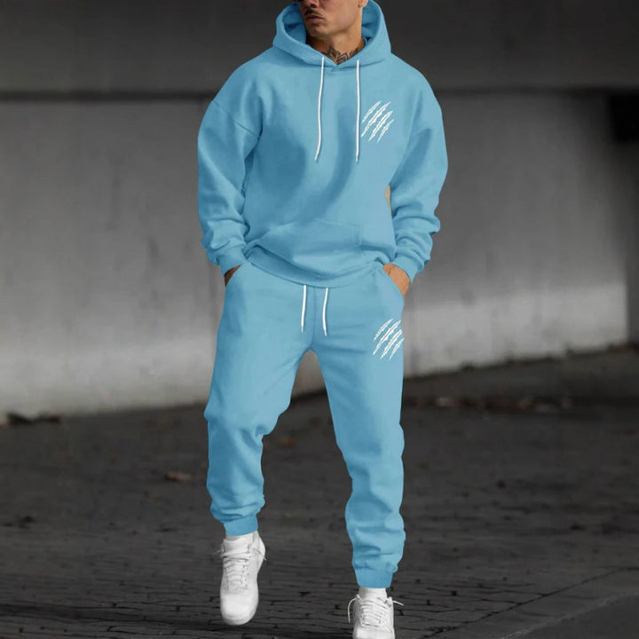Men's tracksuit with modern graphic design and practical pockets Lune London