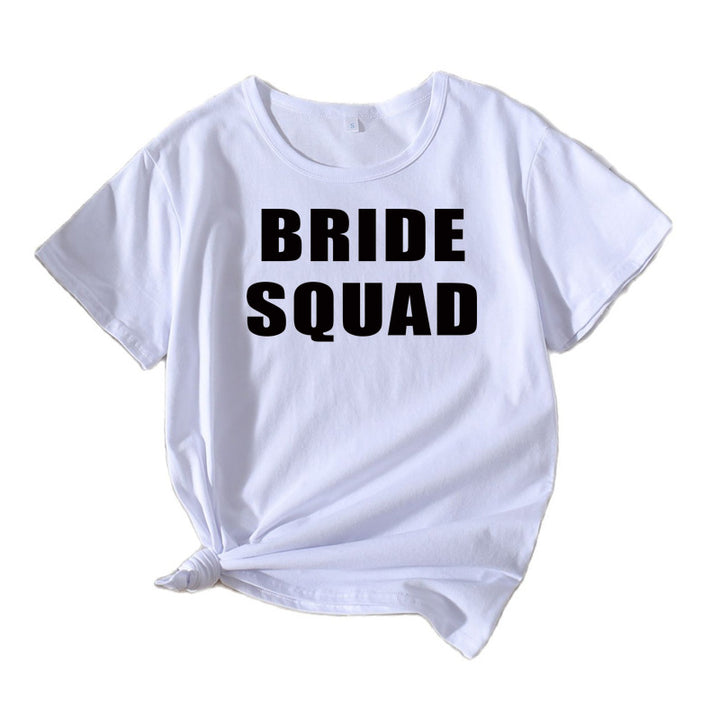 Ladies leisure bridal team T-shirt Lune London