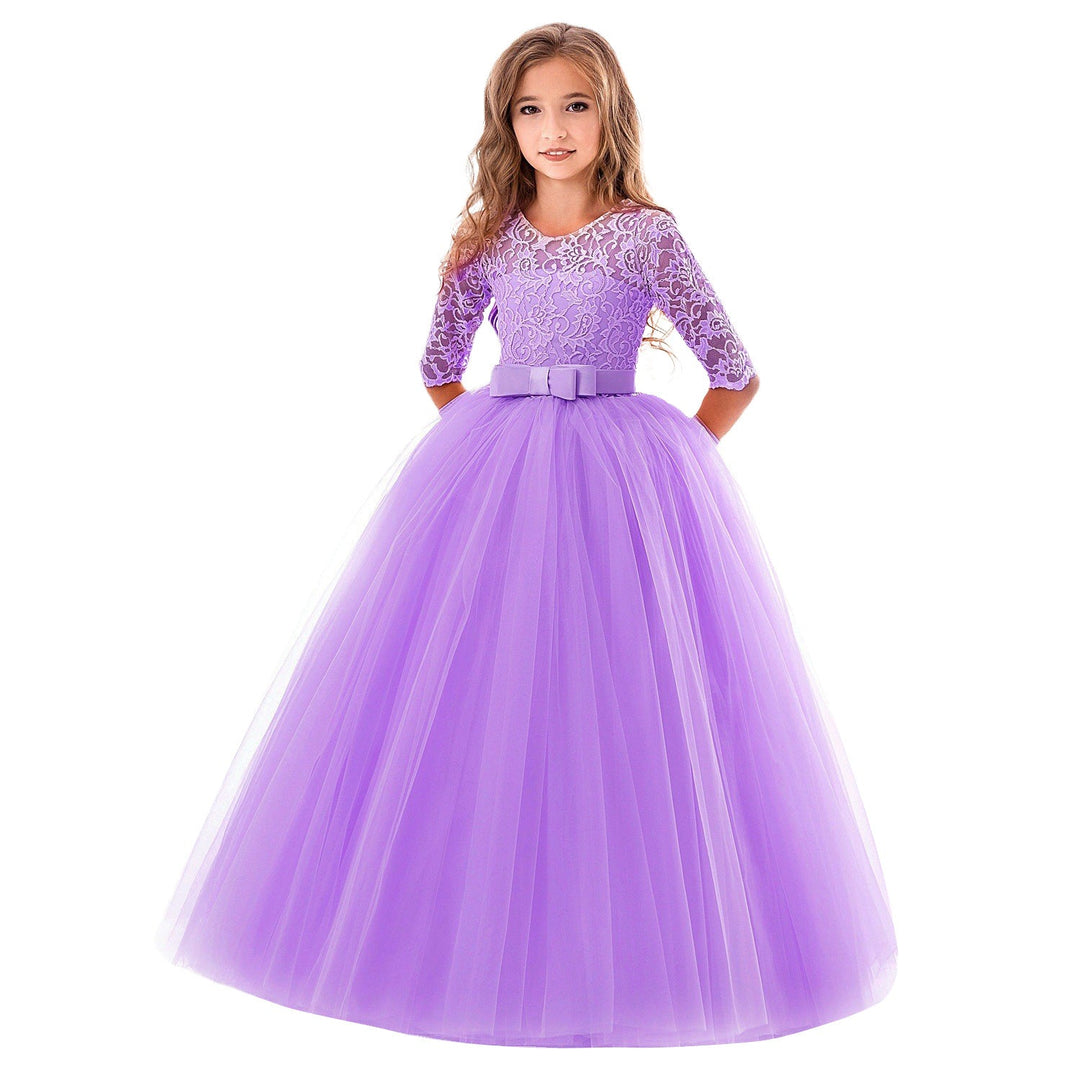 Women’S Princess Dress with Lace Top and Tulle Skirt Lune London