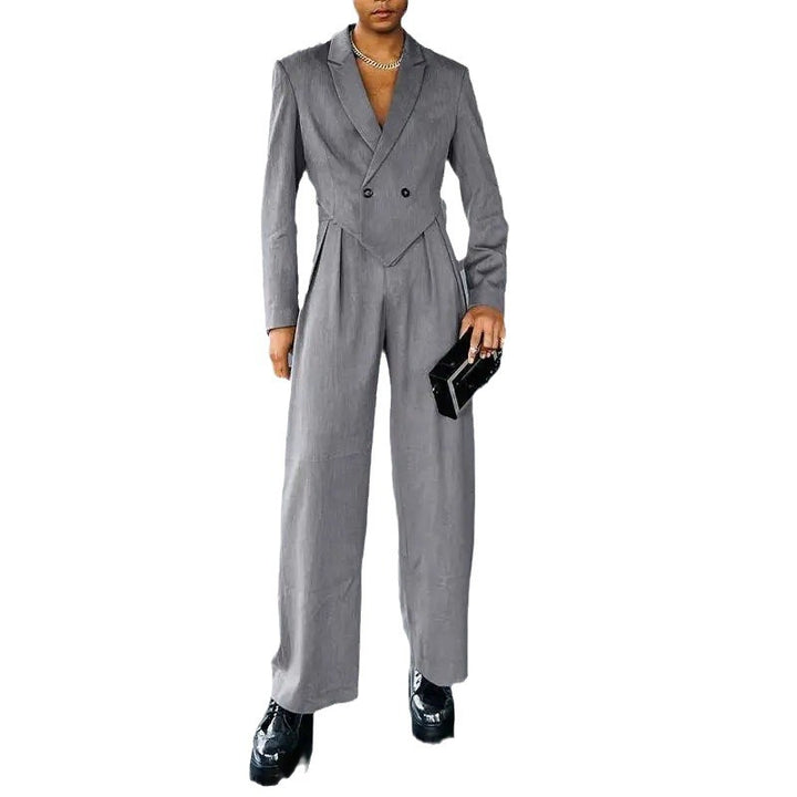 Women's elegant blazer with high silhouette and matching pants Lune London