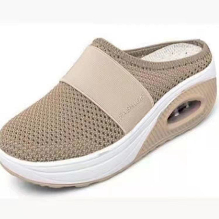 Ladies comfortable and stylish clogs with air cushioning Lune London