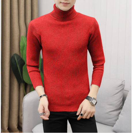 Women’s turtleneck sweater with an elegant ribbed structure Lune London