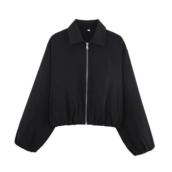 Casual transition jacket for women with elastic cuffs Lune London