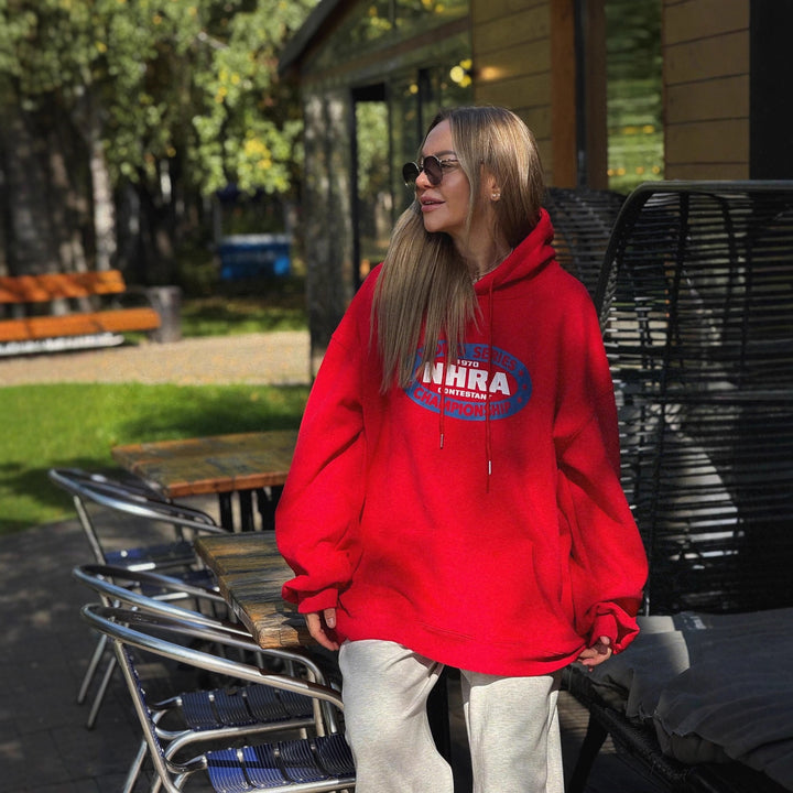 Women's hoodie with a creative vintage design and a comfortable fit Lune London