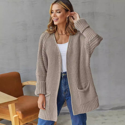 Women's comfortable vest with deep pockets and voluminous sleeves Lune London