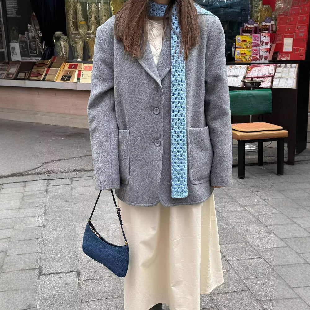 Veste élégante pour femmes avec poches appliquées et tissu de haute qualité Lune London