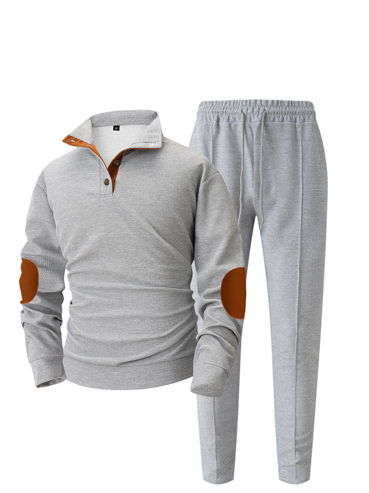 Sport leisure set for men with innovative cut and trendy knot details Lune London