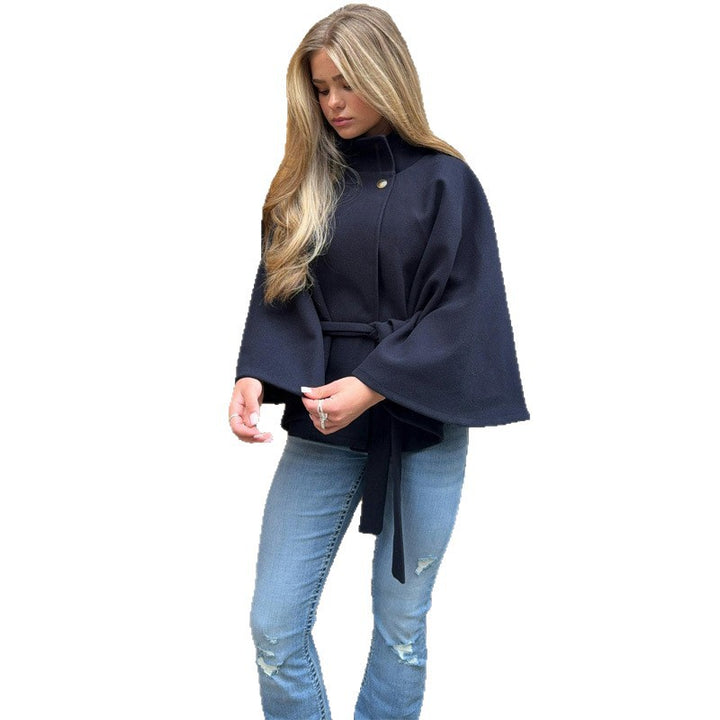 Manteau fashion pour femmes à enrouler avec ceinture et manches larges Chic & Stil