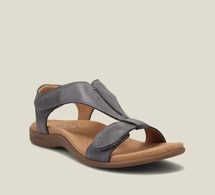 Adjustable comfort sandals for women with Lune London straps