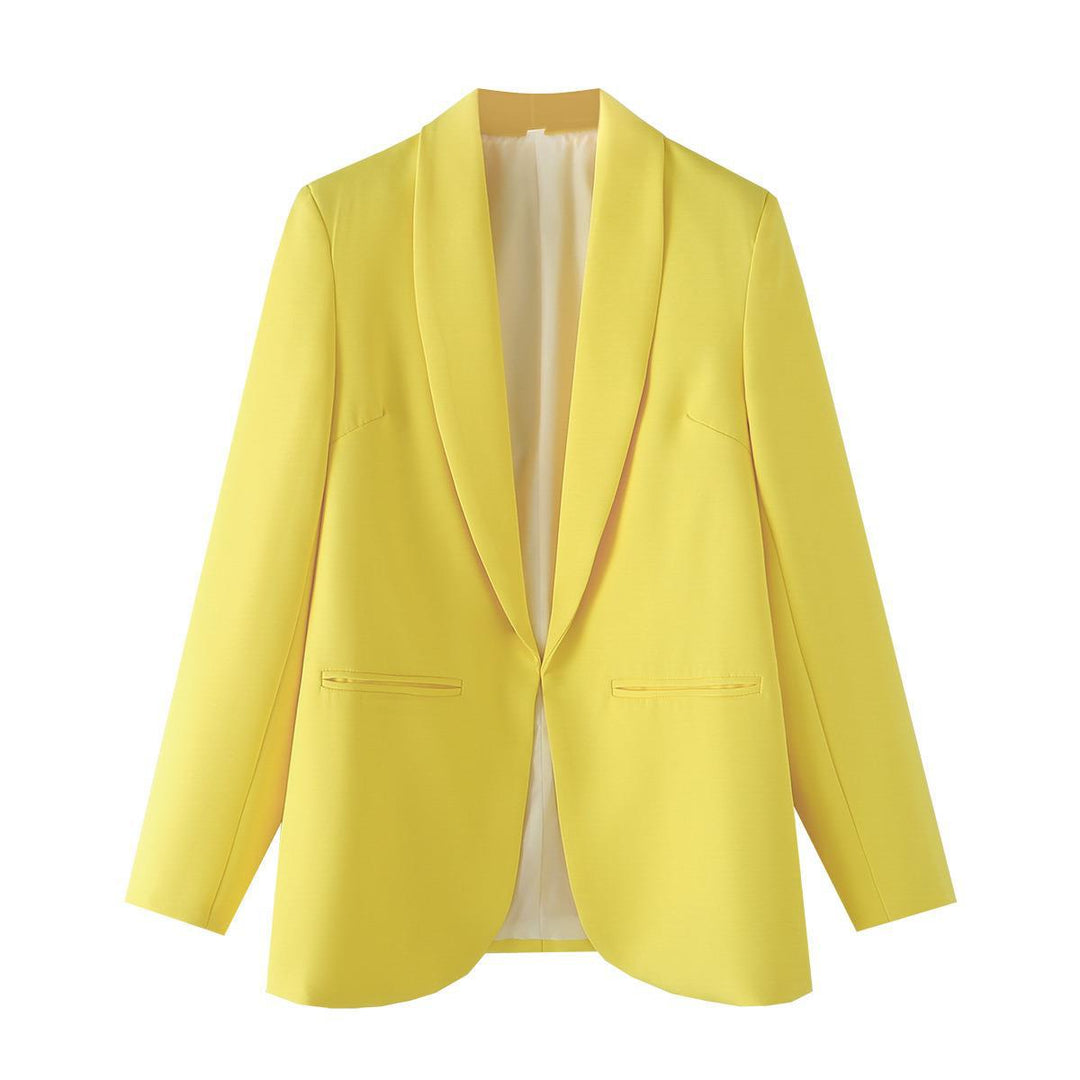 Women Elegant Blazer with Soft Shoulders and Luxurious Inner Lining Lune London