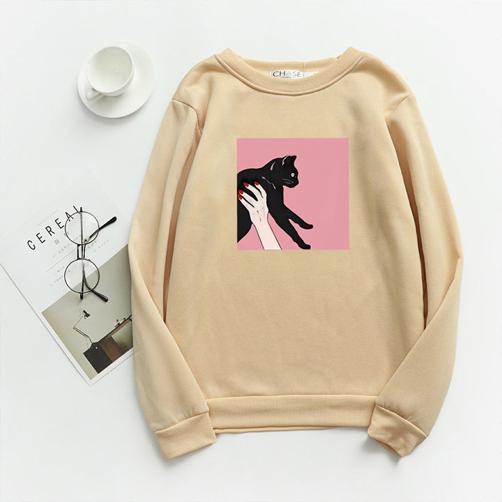Women's casual sweatshirt with creative animal design Chic & Stil