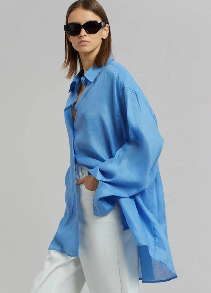 Chemise décontractée pour femmes avec des manches larges Chic & Stil