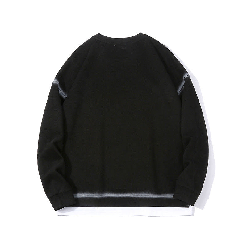 Men's casual sweatshirt with modern layered design Lune London