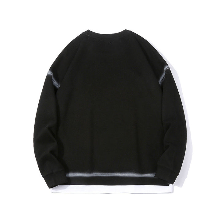 Men's casual sweatshirt with modern layered design Lune London