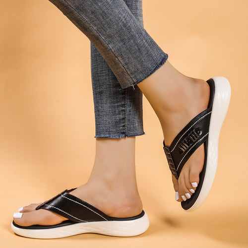 Ladies Comfortable and Stylish Slippers Lune London