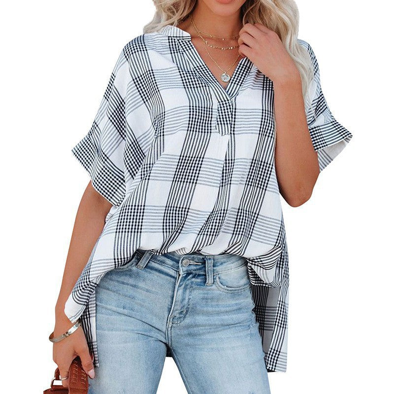 Ladies Lightness Relaxation Fit Buttonhole Top Lune London