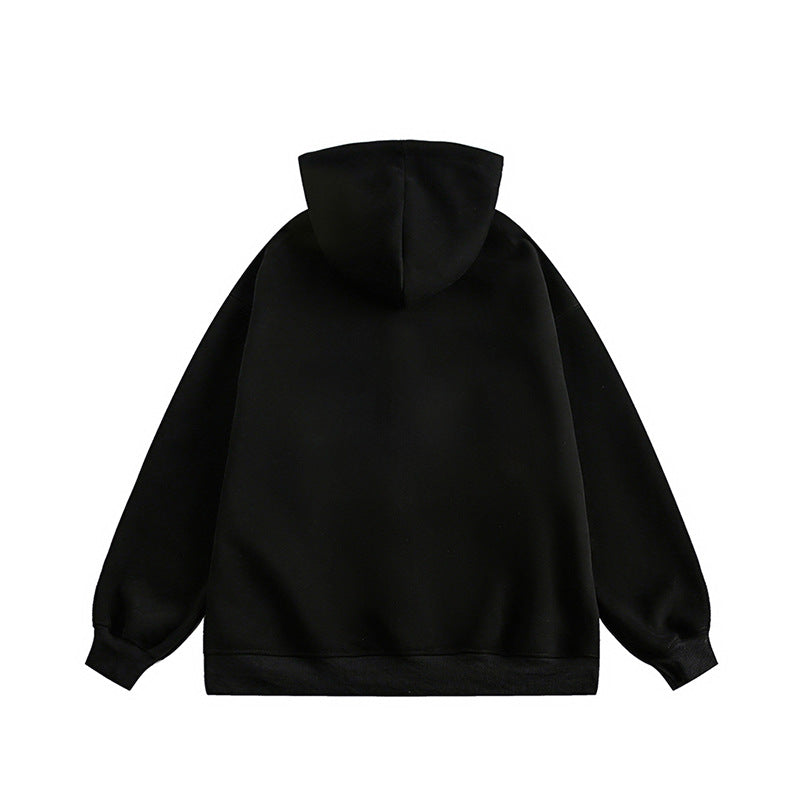 Casual women's hoodie with zipper and pockets Lune London