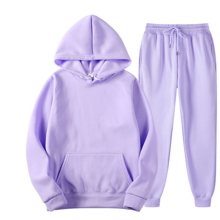 Women comfortable tracksuit set with kangaroo pocket and practical cuffs Lune London