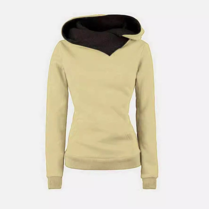 Women's hoodie with asymmetrical cut Lune London