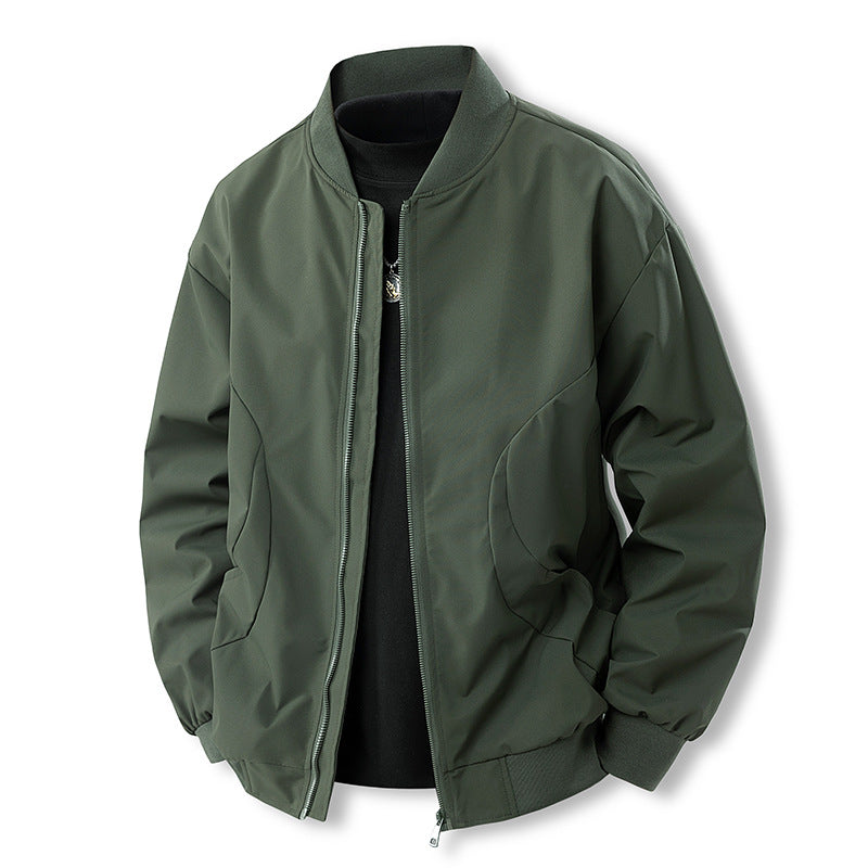 Lightweight bomber jacket for men with functional pockets Lune London