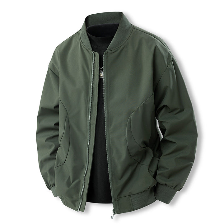 Lightweight bomber jacket for men with functional pockets Lune London