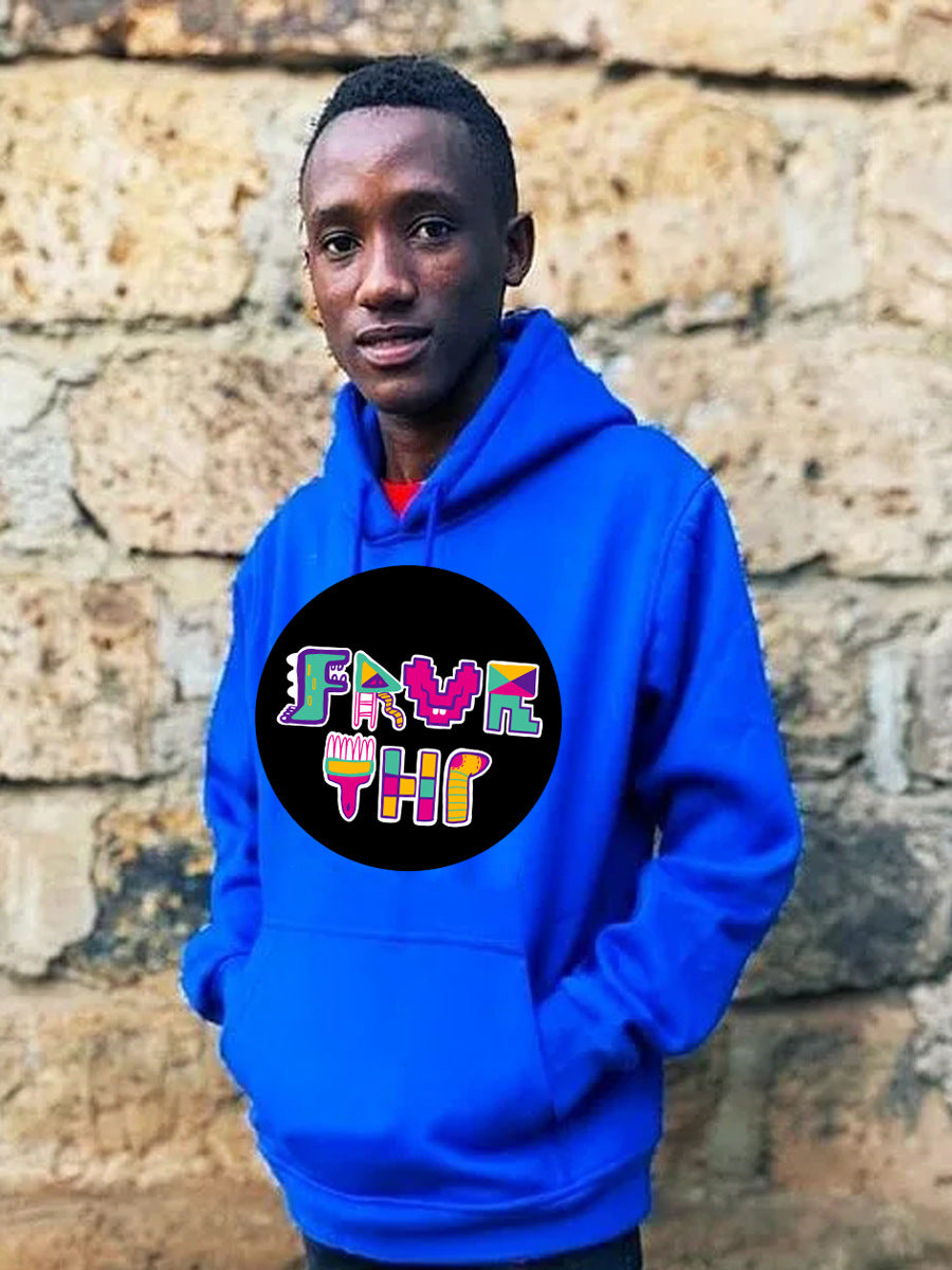 Hooded sweatshirt for ladies with an eye-catching graphic design and comfortable kangaroo pockets Lune London
