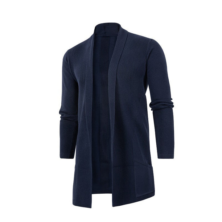 Lune London | Men's cardigan with open cut and practical pockets