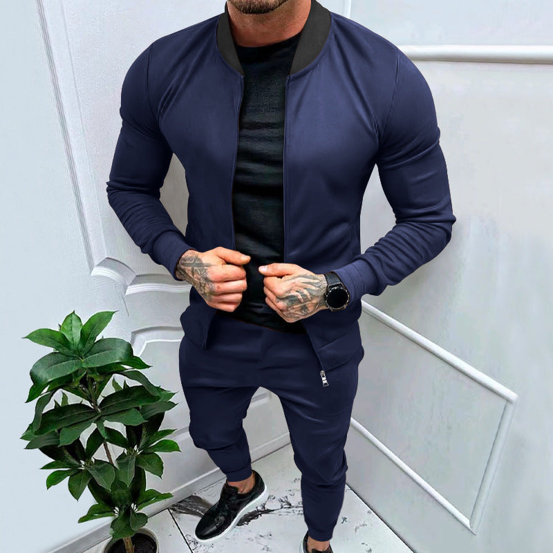2-piece men's tracksuit with modern zip closure Lune London