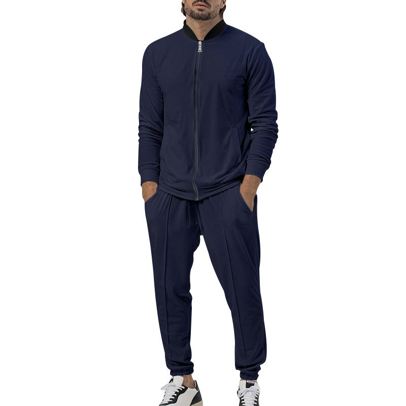Men's sporty leisure suit with full zip and side pockets Lune London