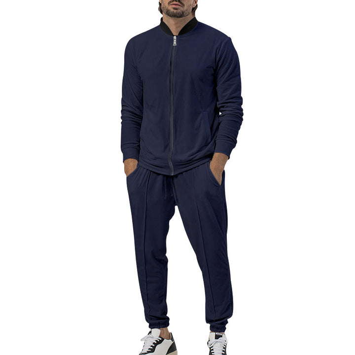 Men's sporty leisure suit with full zip and side pockets Lune London