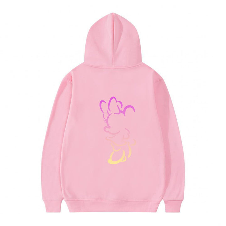 Women's hoodie with artistic cloud design and soft inner lining Chic & Stil