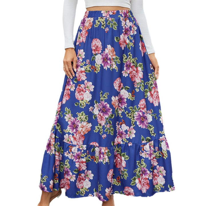 Lune London floral maxi skirts women