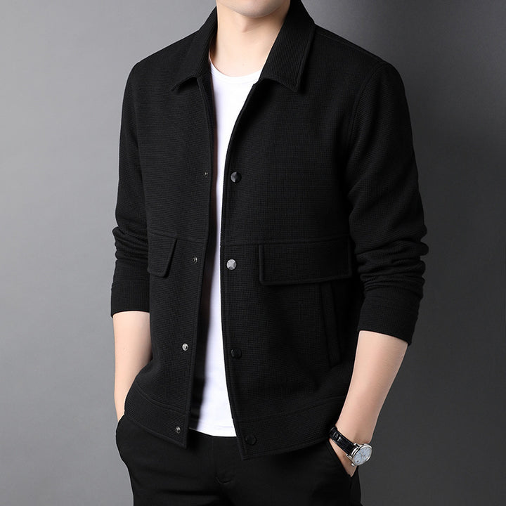 Smart casual jacket for men with practical flap pockets Lune London