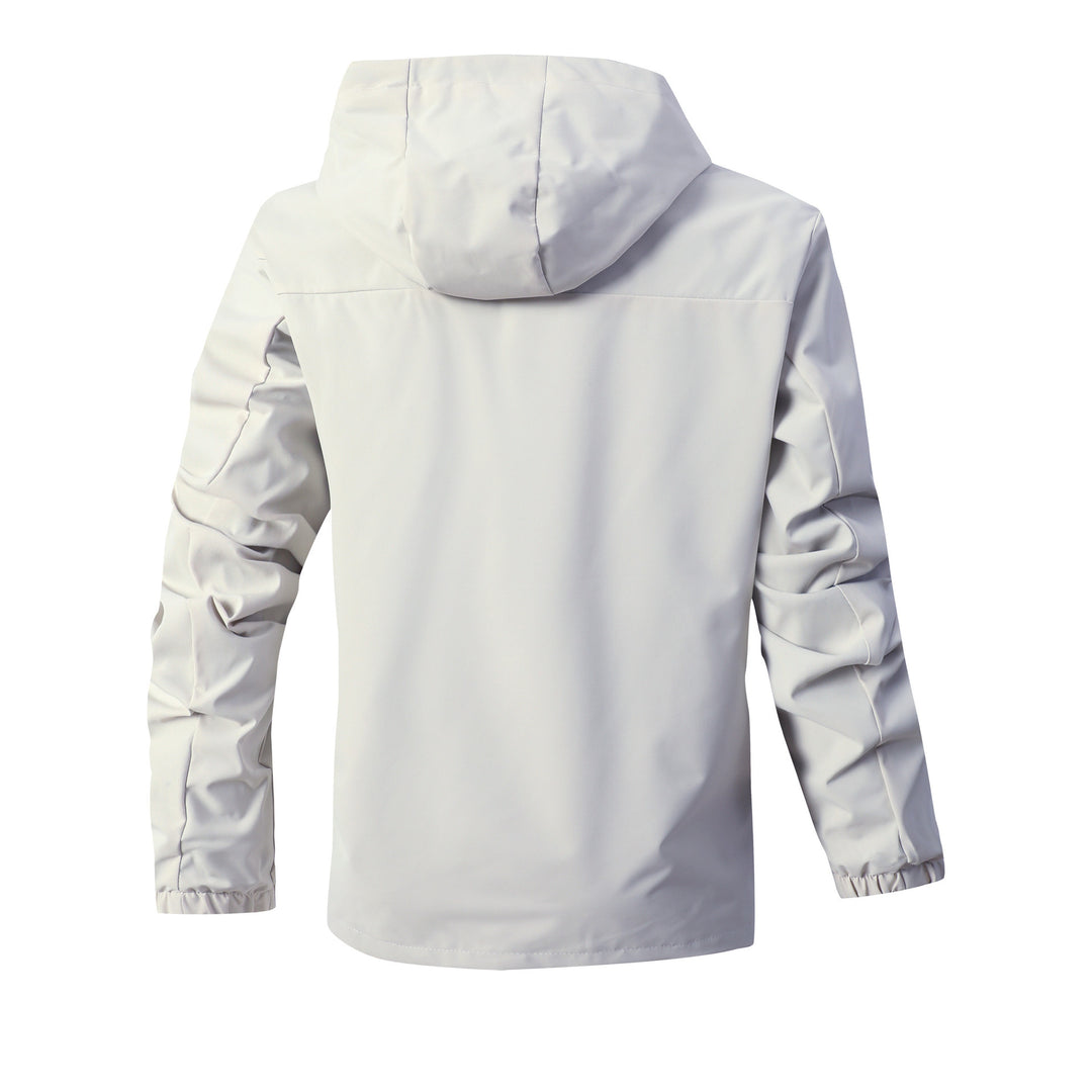 Lightweight men's jacket with adjustable hood Lune London