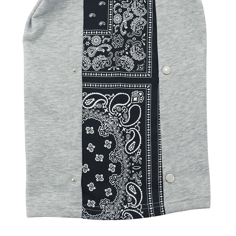 High-quality leisure pants for men with decorative print details Lune London