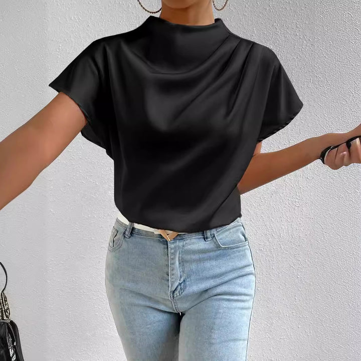 Ladies Satin Blouse Modique Lune London