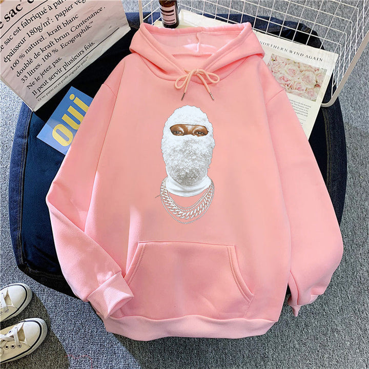 Women's hoodie with creative graphic design and intricate artwork Chic & Stil