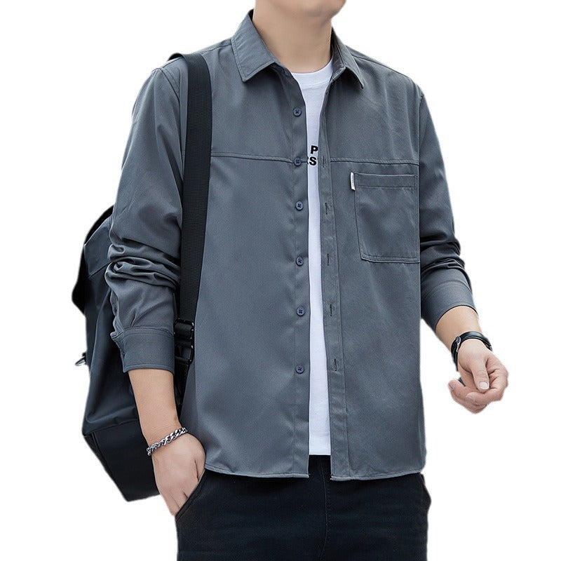 Casual overshirt jacket for men with practical pockets Lune London