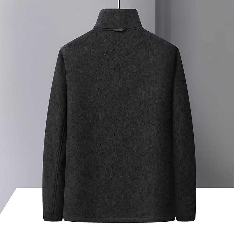 Fleece jacket for women with high collar Lune London
