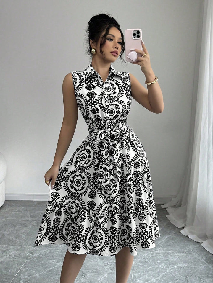 Lune London Elegant button shirt dress for women